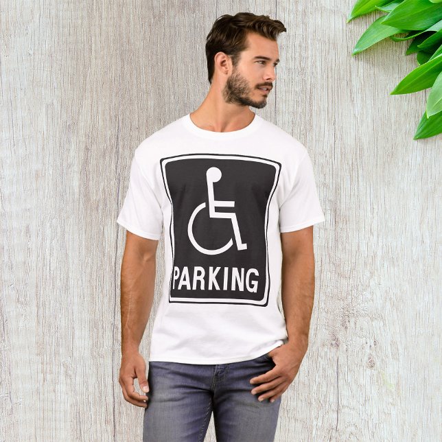 Camiseta Símbolo de estacionamiento para sillas de ruedas (Subido por el creador)