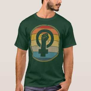 Camiseta Símbolo de feminismo Empoderamiento de la igualdad