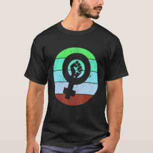 Camiseta Símbolo de feminismo feminista de la igualdad feme