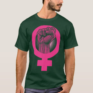 Camiseta Símbolo de feminismo género femenino venus
