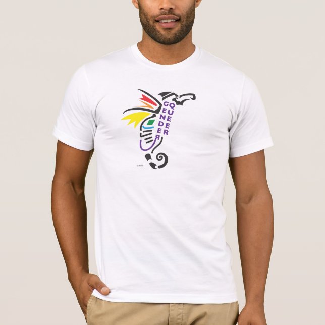 Camiseta Símbolo de Genderqueer (Anverso)