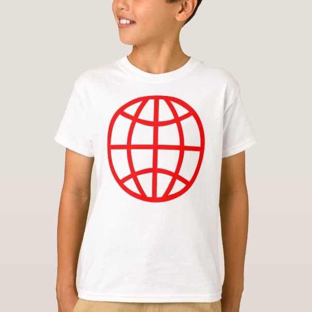 Camiseta Símbolo de globo (Anverso)