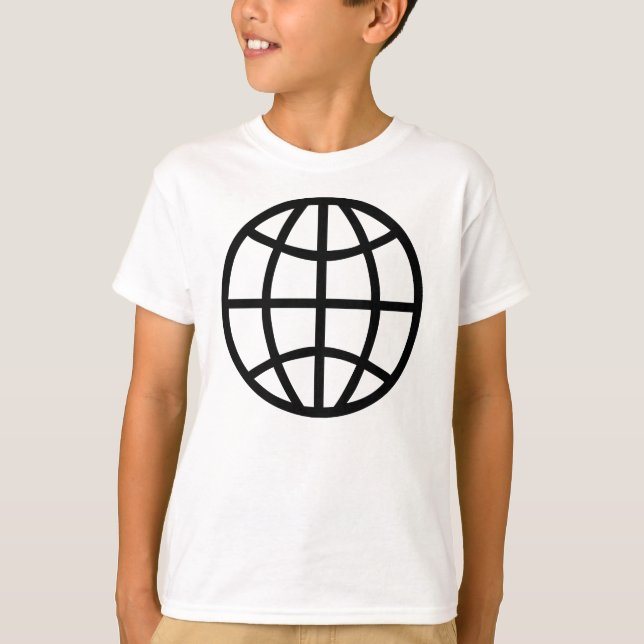 Camiseta Símbolo de globo (Anverso)