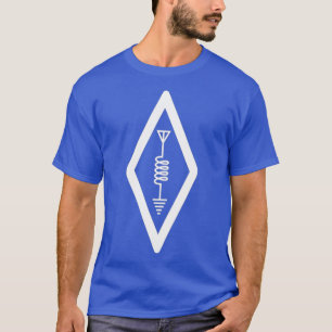 Camiseta Símbolo de Ham Radio Amateur Radio International