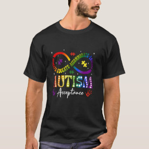 Camiseta Símbolo de infinidad de aceptación de la concienci