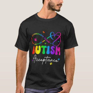 Camiseta Símbolo de infinito de aceptación y conciencia del