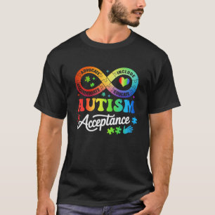Camiseta Símbolo de infinito de aceptación y conciencia del