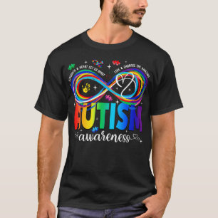 Camiseta Símbolo de infinito de la conciencia del autismo N