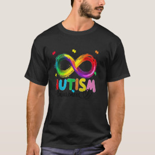 Camiseta Símbolo de infinito de neurodiversidad de concienc