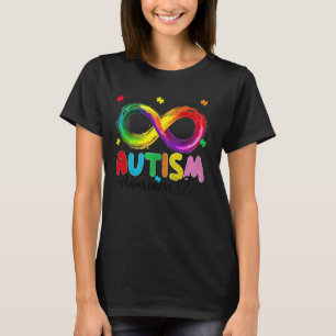 Camiseta Símbolo de infinito de neurodiversidad de concienc