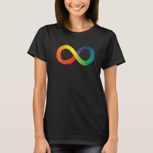 Camiseta Símbolo de infinito de neurodiversidad Espectro Au
