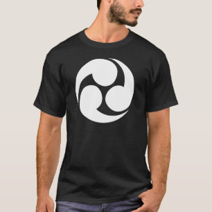 Camiseta Símbolo de KAMON de cresta de familia japonesa