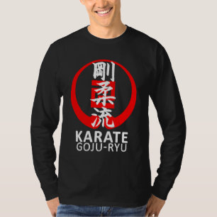 Camiseta Símbolo de Karate Goju Ryu Kanji Japón Marcial Vin