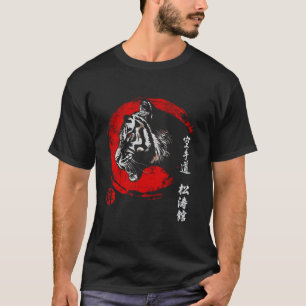 Camiseta Símbolo de Karate Tigre shotokan entrenamiento Doj