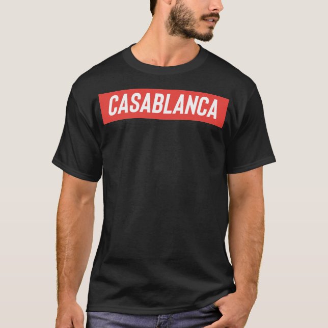 Camiseta Símbolo de la asociación Club de Tenis de Casablan (Anverso)