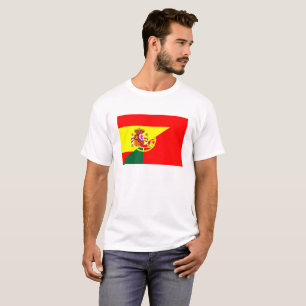 Camiseta símbolo de la bandera de los países vecinos de