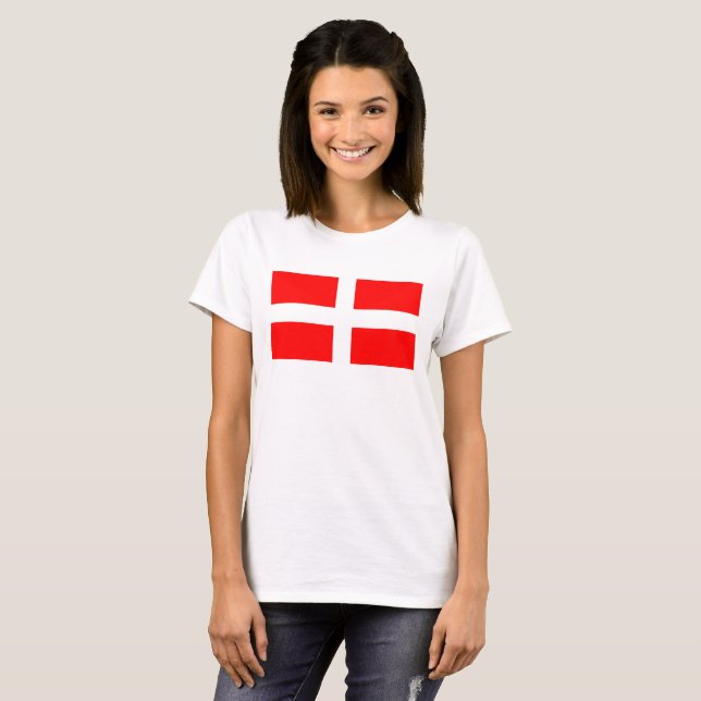 Camiseta símbolo de la bandera de rumania de la ciudad de t (Anverso completo)