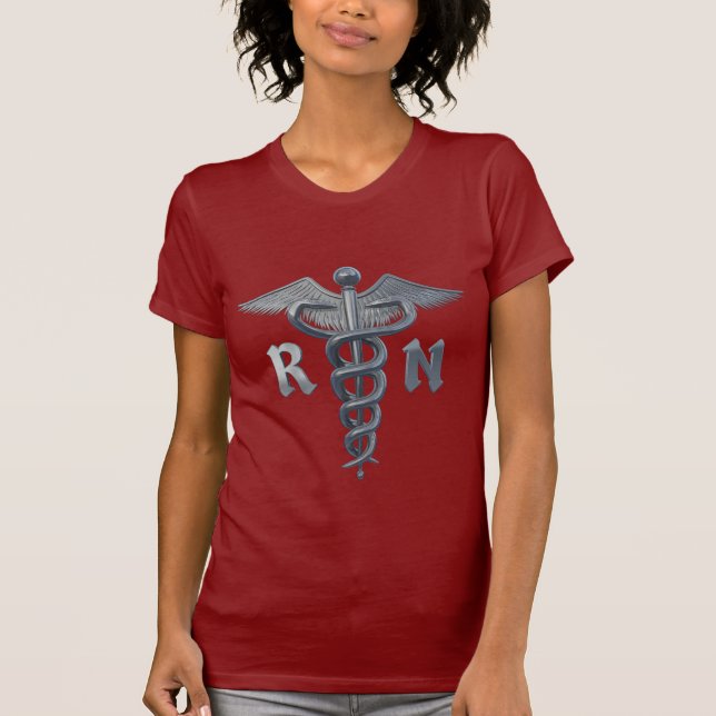 Camiseta Símbolo de la enfermera registradoa (Anverso)