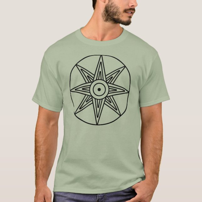 Camiseta Símbolo de la estrella de Inanna (Anverso)
