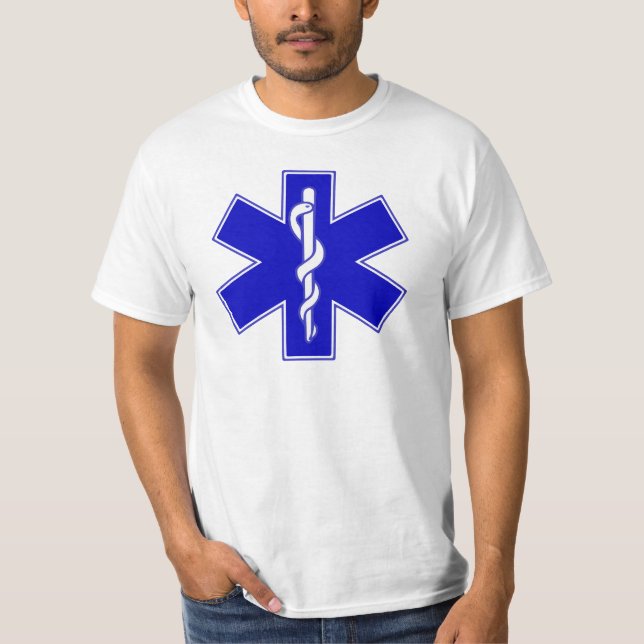 Camiseta Símbolo de la estrella de la vida (Anverso)