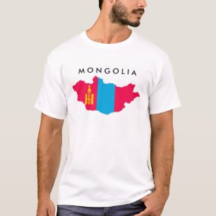 Camiseta símbolo de la forma del mapa de la bandera de pa
