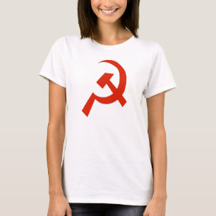 Camiseta Símbolo de la hoz del martillo de URSS
