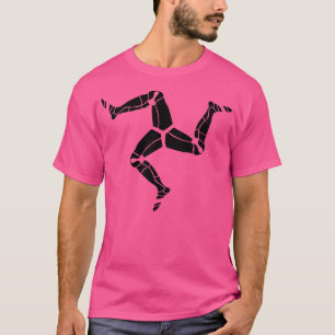 Camiseta Símbolo De La Isla De Man De 3 Piernas