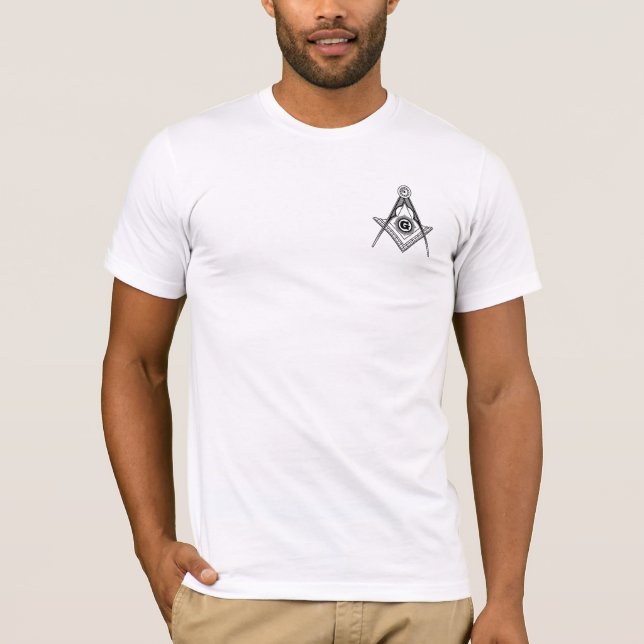Camiseta símbolo de la masonería (Anverso)