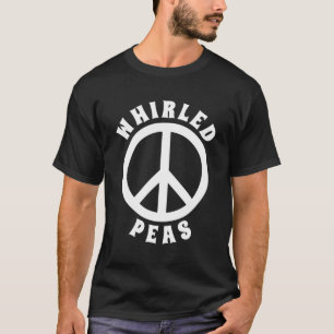Camiseta Símbolo de la paz mundial de los pueblos beligeran