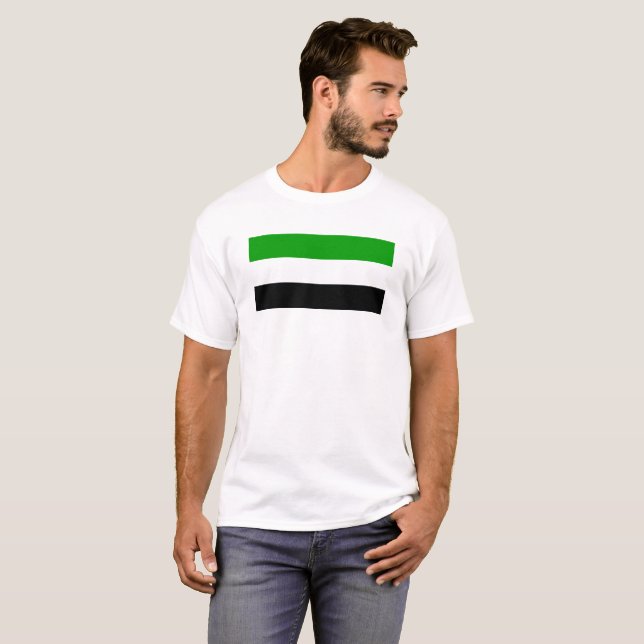 Camiseta Símbolo de la región de Tayikistán de la bandera d (Anverso completo)