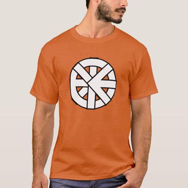 Camiseta Símbolo de la rueda de Ichthys (Anverso)