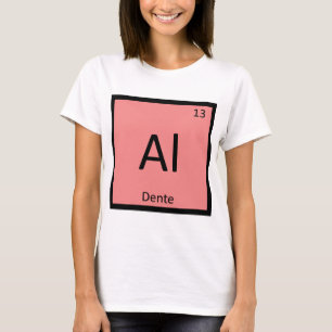 Camiseta Símbolo de la tabla periódica de la química de pas