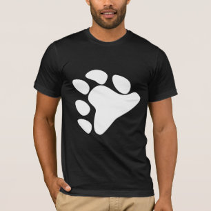 CAMISETA SÍMBOLO DE LA ZARPA DEL OSO BLANCO