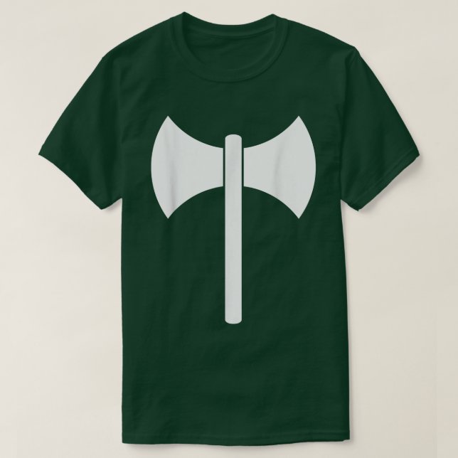 Camiseta Símbolo de Labrys Ae Pagan arma de feminismo Tee g (Diseño del anverso)