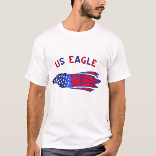 Camiseta Símbolo de libertad del águila estadounidense