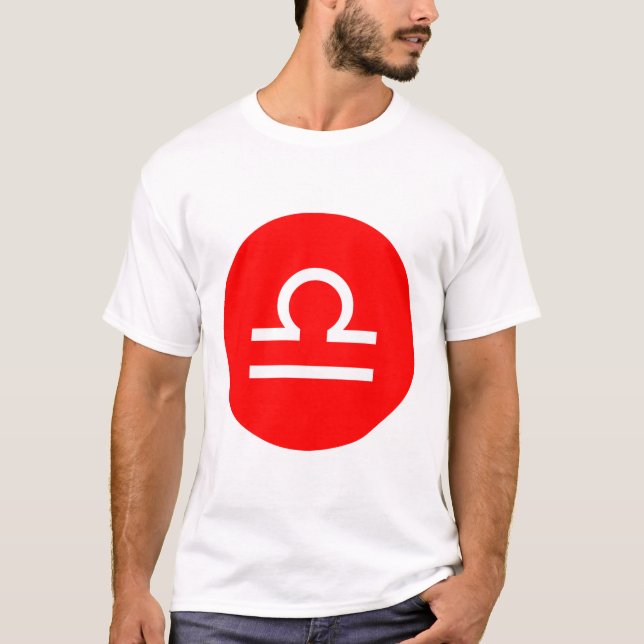 Camiseta Símbolo de Libra (Anverso)