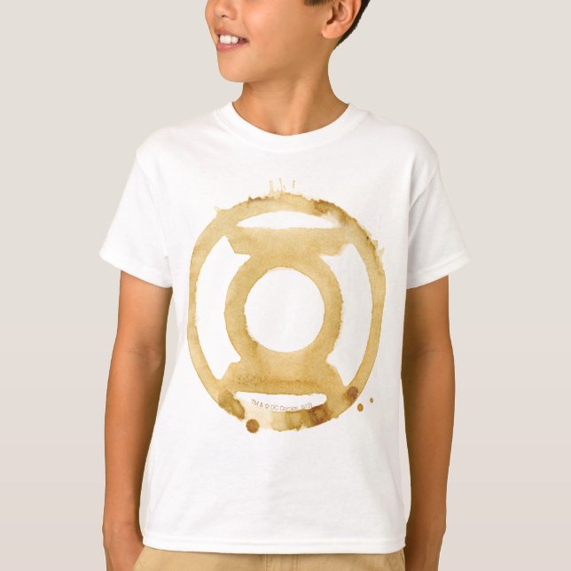 Camiseta Símbolo de linterna de café (Anverso)