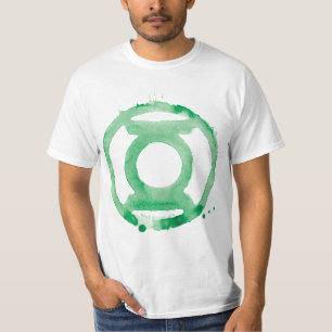 Camiseta Símbolo de linterna de café - verde