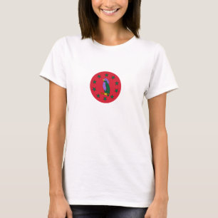 Camiseta Símbolo de loro dominicano