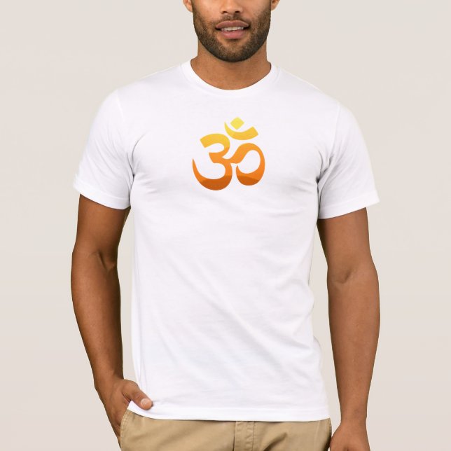 Camiseta Símbolo de mantra Asana Relax Yoga Om (Anverso)