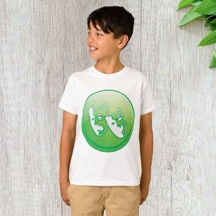 Camiseta Símbolo de máscara de teatro