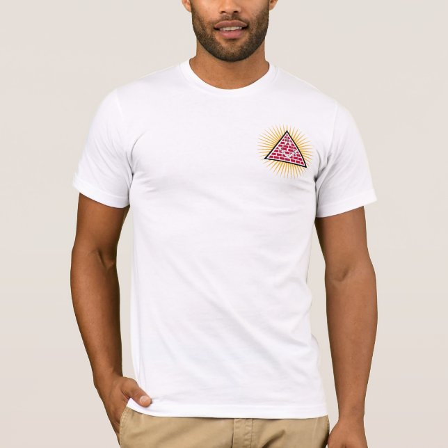 Camiseta Símbolo de masonería (Anverso)