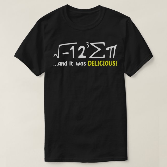 Camiseta Símbolo de Math Pi , Aparato De Pi Day Me Comí Un  (Diseño del anverso)