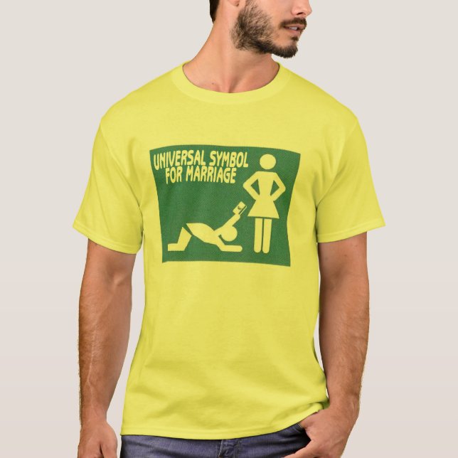 CAMISETA SÍMBOLO DE MATRIMONIO UNIVERSAL (Anverso)