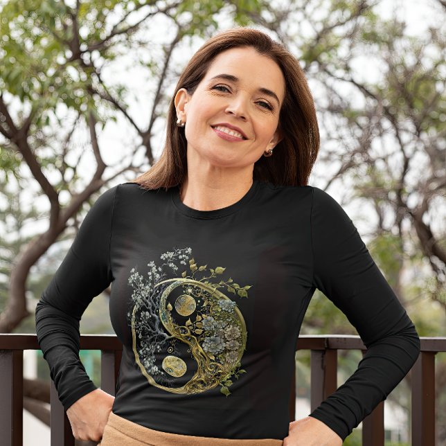 Camiseta Símbolo de meditación espiritual Yin y Yang de Gua (Subido por el creador)