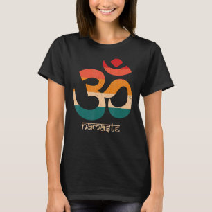 Camiseta Símbolo de meditación Om que significa budismo hin