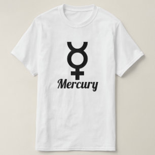 Camiseta Símbolo de mercurio