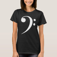 Símbolo de Música de Clave de Fa Minimalista para