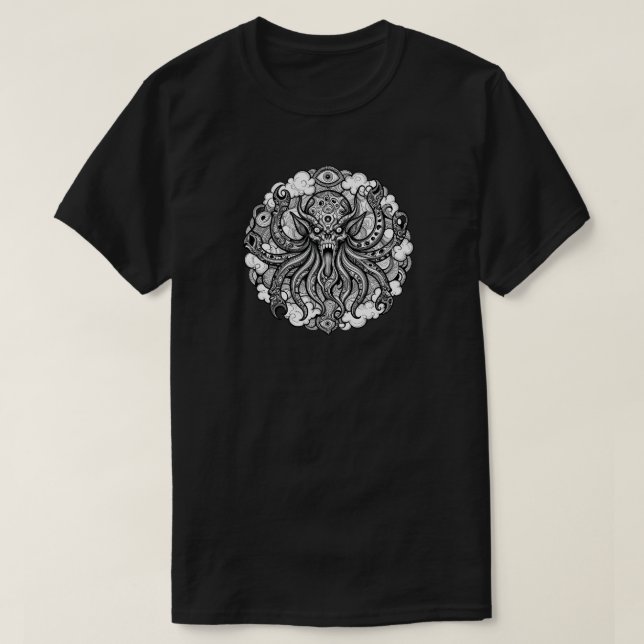 Camiseta Símbolo de Necronomicon Cthulhu Nyarlothotep (Diseño del anverso)