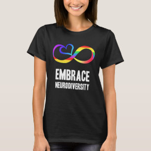 Camiseta Símbolo de Neurodiversidad Infinito Arcoíris Madre